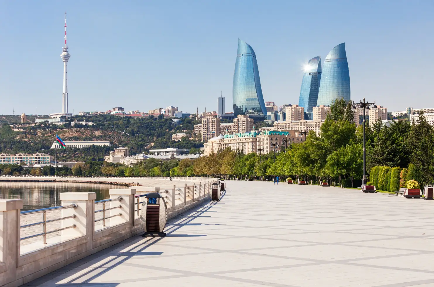 SOS Party Offsite sightseeing Cultural and Traditional Baku Baku Boulevard