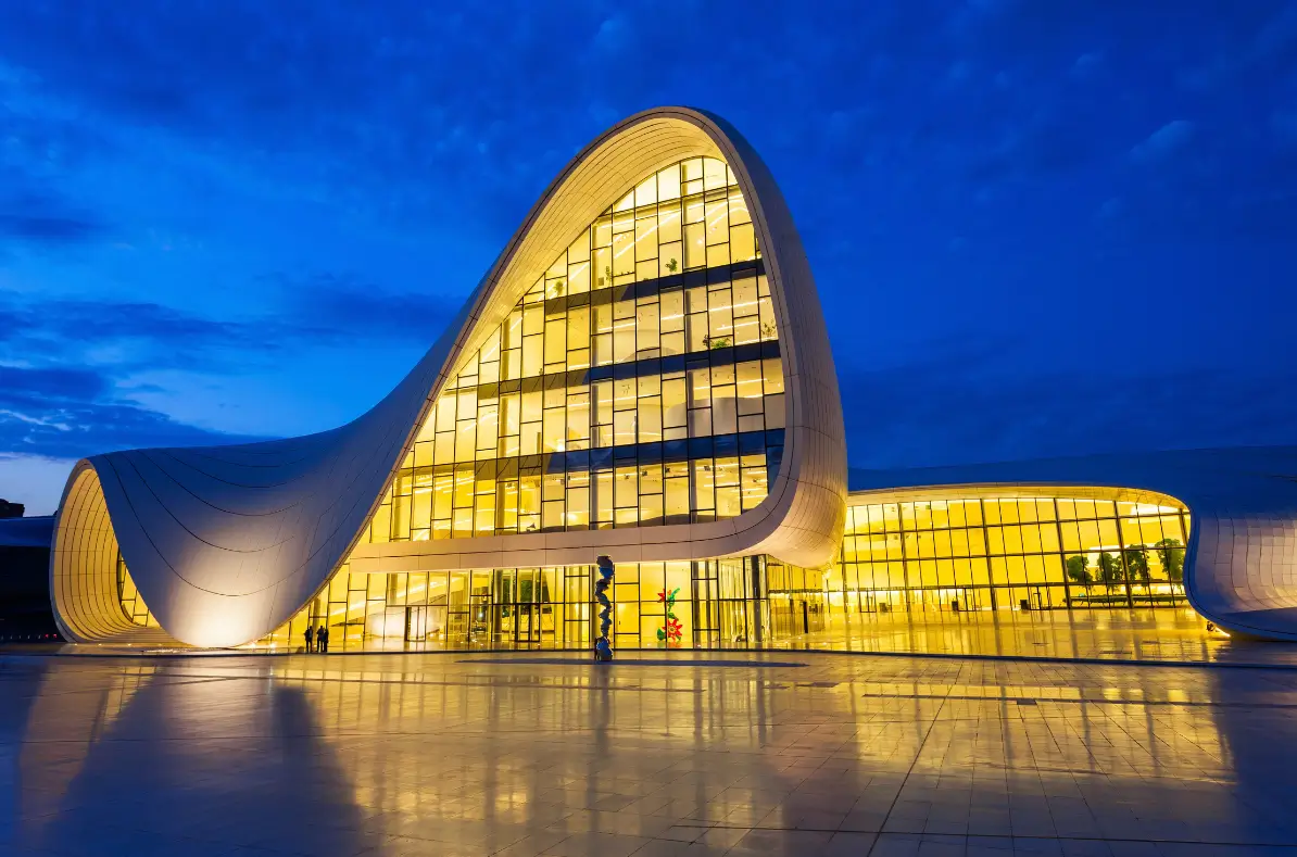 SOS Party Offsite sightseeing Cultural and Traditional Baku Heydar Aliyev Cultural Center