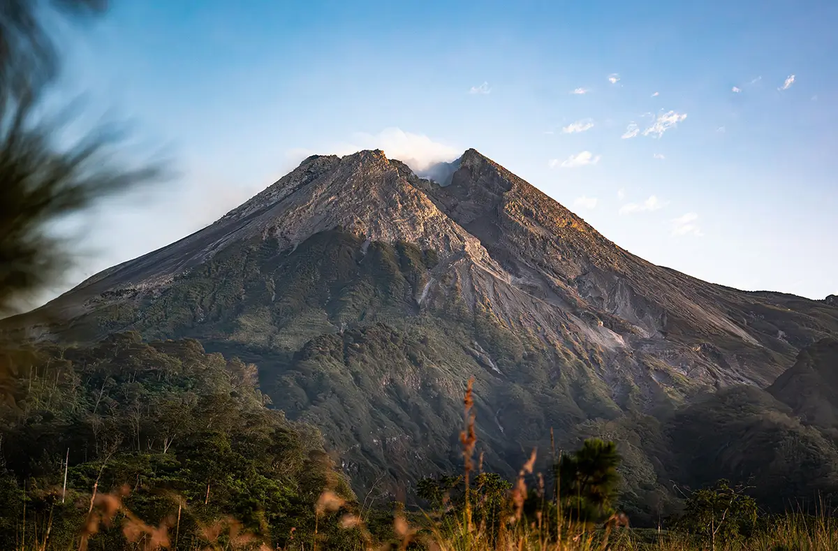 SOS Party Offsite sightseeing Yogyakarta and Central Java Heritage Mount Merapi Jeep Lava Tour