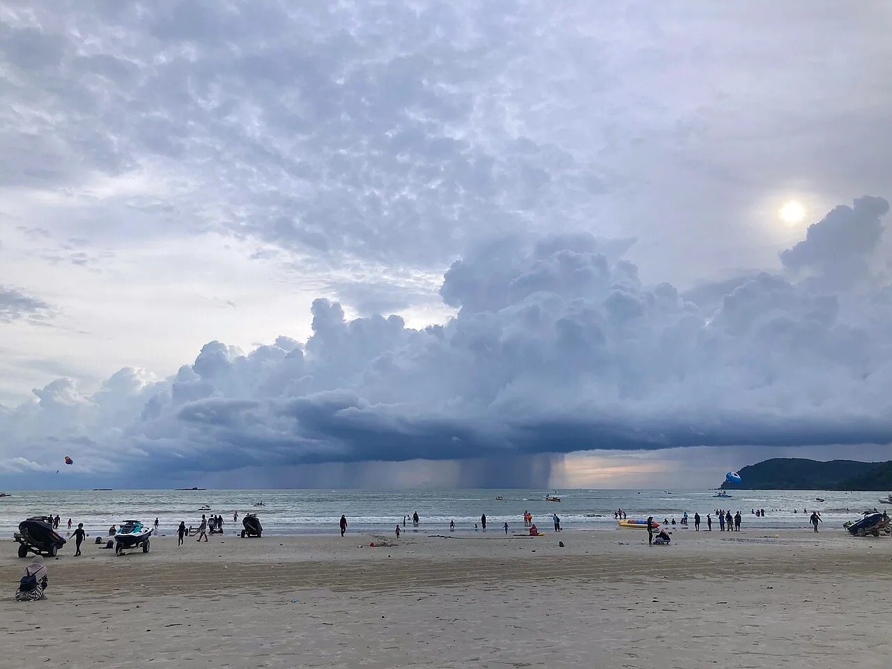 SOS Party Offsite sightseeing Langkawi Pantai Cenang Beach