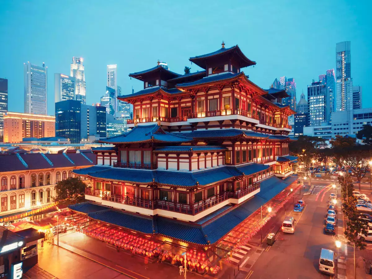 SOS Party Offsite sightseeing Singapore City Tour Chinatown Singapore