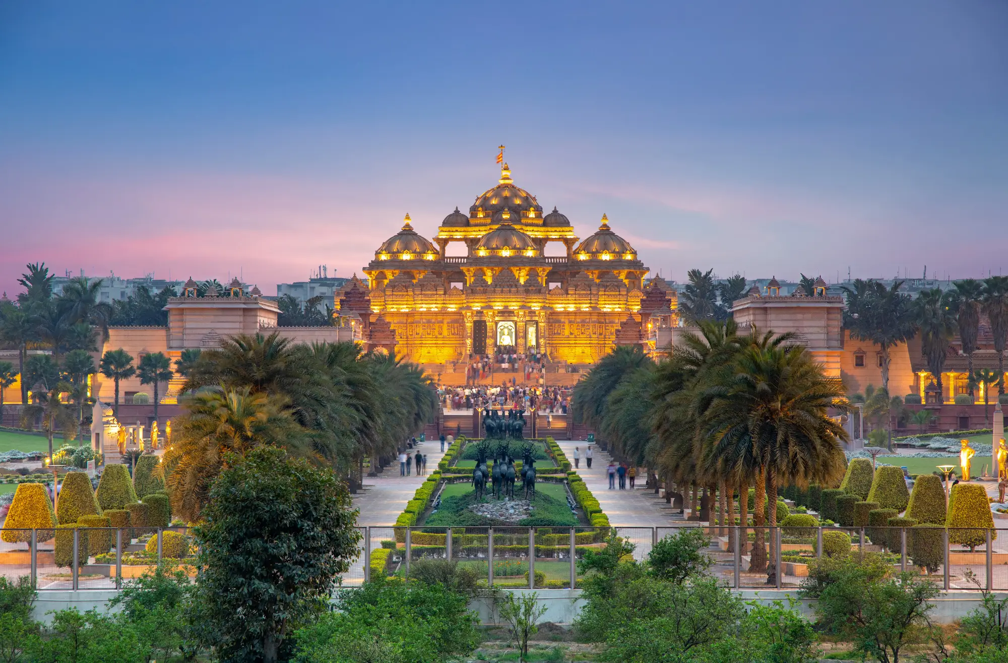 SOS Party Offsite sightseeing Delhi Heritage & Culture Akshardham Temple